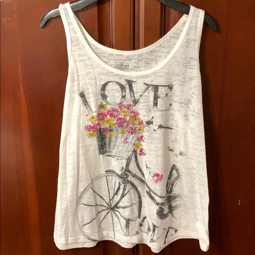 Lane Bryant Love Tank Top